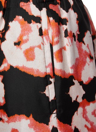  - DRIES VAN NOTEN - 拼接花卉图案真丝长裤
