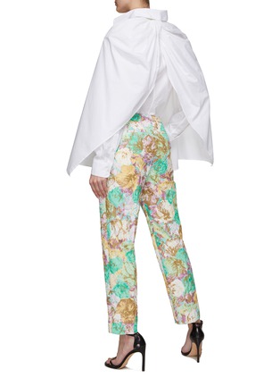 模特儿示范图 - 点击放大 - DRIES VAN NOTEN - 花卉印花长裤