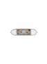模特儿示范图 - 点击放大 - TUKKA - Diamond Tanzanite Ruby Art Deco Brooch
