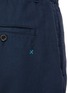  - SCOTCH & SODA - 系带饰棉混亚麻直筒长裤