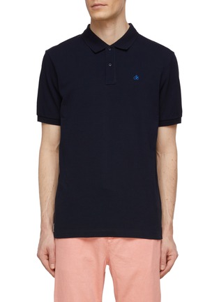 首图 - 点击放大 - SCOTCH & SODA - LOGO 刺绣有机棉 POLO 衫