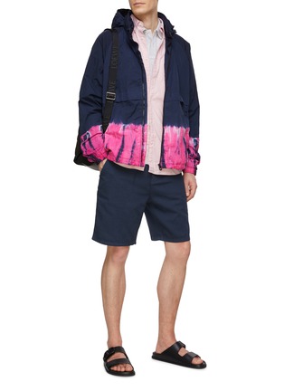 模特儿示范图 - 点击放大 - SCOTCH & SODA - LOGO 刺绣有机棉 POLO 衫
