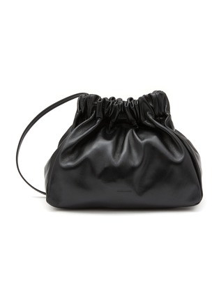 首图 - 点击放大 - JIL SANDER - 牛皮褶皱斜挎包