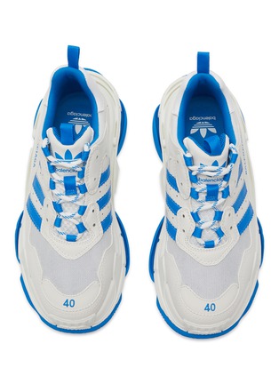 细节 - 点击放大 - BALENCIAGA - x ADIDAS 系带低帮运动鞋