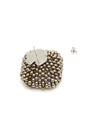 细节 - 点击放大 - YUEQI QI - 珠串晶石单耳环