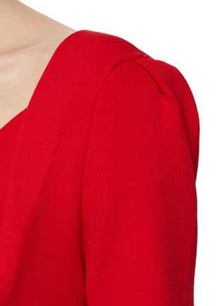  - ROLAND MOURET - 不规则领针织连衣裙