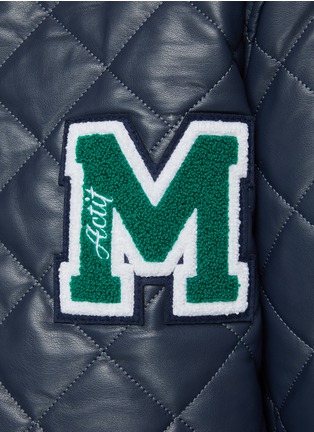  - MARDI MERCREDI - 仿皮革绗缝夹克