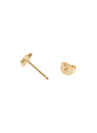 细节 - 点击放大 - MARIA TASH - 18K Gold Diamond Star Stud Earring