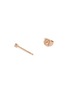 细节 - 点击放大 - MARIA TASH - 18K Rose Gold Diamond Round Stud Earring