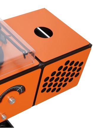  - BRIONVEGA - RADIOFONOGRAFO RR226 FO-ST 黑胶唱片机 — 橙色