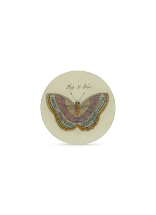 首图 –点击放大 - John Derian Company Inc. - Decoupage Fig. 6 bis Butterfly Round Plate