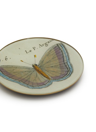 细节 –点击放大 - John Derian Company Inc. - Decoupage Argante Butterfly Round Plate