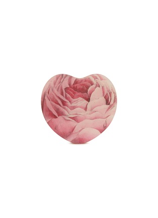 首图 –点击放大 - John Derian Company Inc. - Decoupage Rose Pink Heart Plate