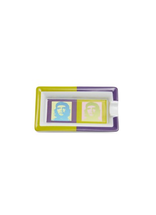 首图 –点击放大 - ELIE BLEU - 陶瓷烟灰缸 - 黄色/紫色
