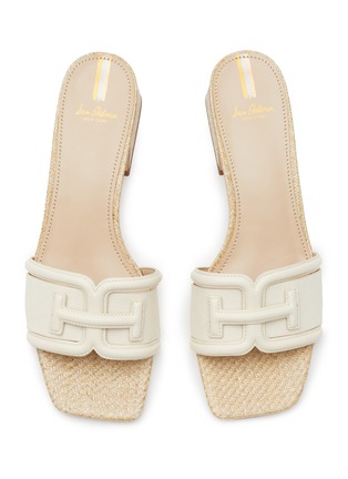 细节 - 点击放大 - SAM EDELMAN - WAYLON 真皮 LOGO 低跟拖鞋