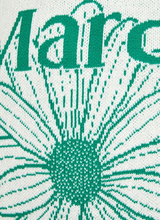  - MARDI MERCREDI - 小雏菊拼色条纹混美丽诺羊毛针织衫