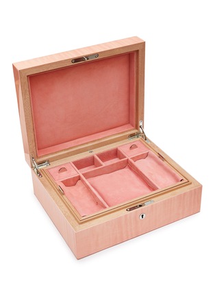 细节 –点击放大 - ELIE BLEU - Fruit Medium Jewellery Box — Pink