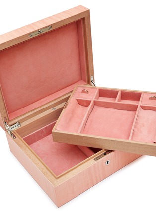 细节 –点击放大 - ELIE BLEU - Fruit Medium Jewellery Box — Pink