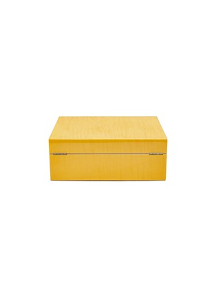  - ELIE BLEU - 2 Watches & Cufflink Box — Yellow