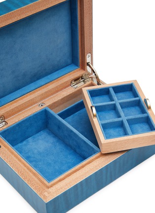 细节 –点击放大 - ELIE BLEU - Mens Jewellery Box — Blue