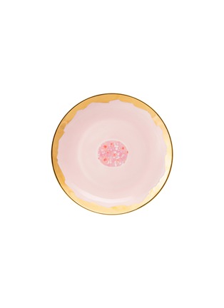 首图 –点击放大 - CORALLA MAIURI - BERRY 抽象图案陶瓷甜品盘 — 粉色