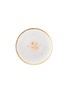 首图 –点击放大 - CORALLA MAIURI - MICHELANGELO BIANCO 金箔点缀陶瓷甜品盘 — 白色