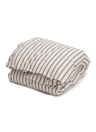 首图 –点击放大 - TEKLA - Organic Cotton King Size Duvet Cover — Hopper Stripes