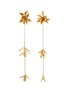 首图 - 点击放大 - MONSHIRO - PENTAS 珍珠缀饰花朵造型耳环