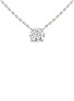 首图 - 点击放大 - VRAI - Solitaire 14K White Gold VRAI Created Diamond Chain Necklace