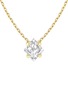 首图 - 点击放大 - VRAI - Iconic Shapes14K White Gold VRAI Created Diamond Necklace