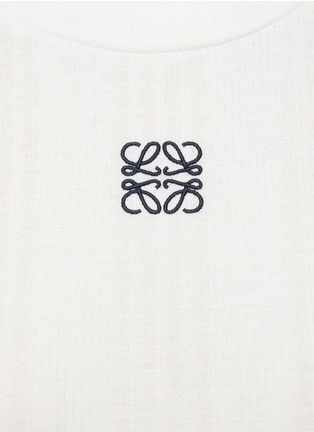  - LOEWE - LOGO 刺绣纯棉短款上衣