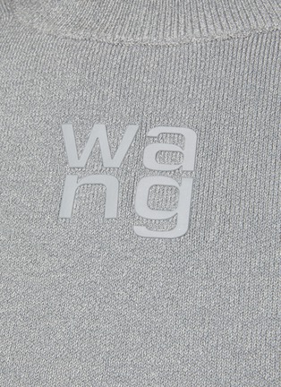  - T BY ALEXANDER WANG - LOGO 高领中袖针织连衣裙