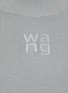  - T BY ALEXANDER WANG - LOGO 高领短款针织衫