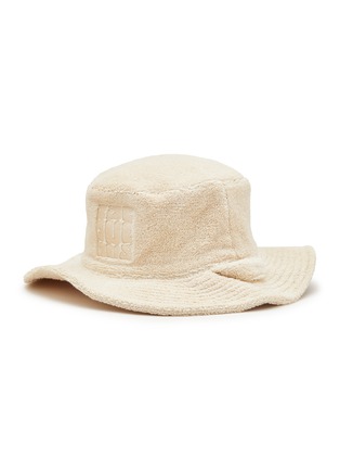 模特儿示范图 - 点击放大 - JACQUEMUS - LE BOB BANHO 纯棉渔夫帽