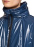 细节 - 点击放大 - AUTOPILOT - High Neck Drawcord Detail Front Zip Trench Coat
