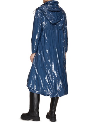 背面 - 点击放大 - AUTOPILOT - High Neck Drawcord Detail Front Zip Trench Coat