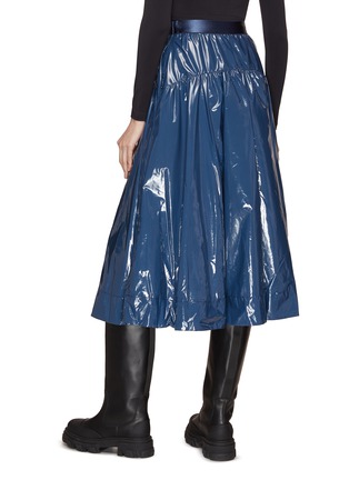 背面 - 点击放大 - AUTOPILOT - Pleated Detail High Waist Midi Skirt