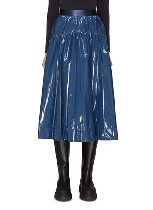首图 - 点击放大 - AUTOPILOT - Pleated Detail High Waist Midi Skirt