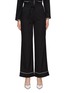 首图 - 点击放大 - ST. JOHN - Cursive Icon Stretch Silk Jacquard Pyjama Pants