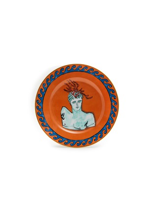 首图 –点击放大 - GINORI 1735 - Il VIAGGIO DI NETTUNO 陶瓷甜点盘 - 橙红色