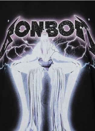  - BONBOM - 印花图案廓形 T 恤