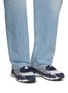 模特儿示范图 - 点击放大 - ASICS - ‘GEL-NYC’ Low Top Lace Up Mesh Sneakers