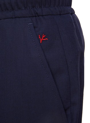  - ISAIA - Pleated Cropped Drawstring Pants