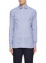 首图 - 点击放大 - ISAIA - Wide Collar Check Cotton Shirt