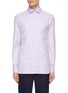 首图 - 点击放大 - ISAIA - Wide Collar Herringbone Cotton Shirt