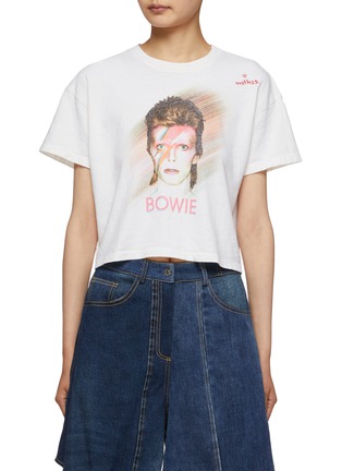首图 - 点击放大 - MOTHER - x BOWIE® 印花短款 T 恤