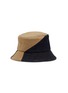 模特儿示范图 - 点击放大 - JANESSA LEONÉ - 双色纯棉渔夫帽