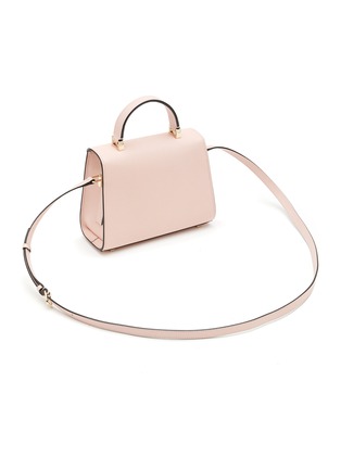 细节 - 点击放大 - VALEXTRA - Micro 'Iside' Grained Leather Shoulder Bag