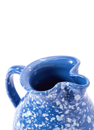 细节 –点击放大 - THE CONRAN SHOP - SPLATTER 泼墨陶瓷水壶 — 蓝色