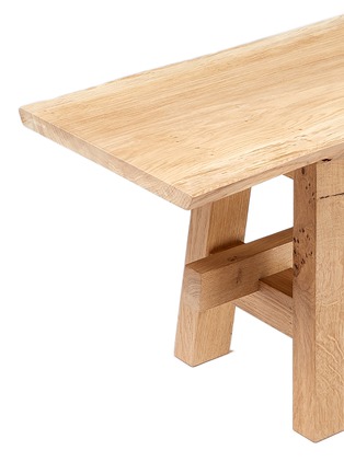 细节 –点击放大 - THE CONRAN SHOP - PENDLE 自然橡木长凳